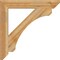 Ekena Millwork Legacy Slat Rough Sawn Bracket, Western Red Cedar, 4"W x 30"D x 30"H BKT04X30X30LEC06RWR - alternate 4